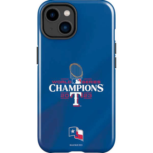 2023 World Series Champions Texas Rangers iPhone 15 Impact Case
